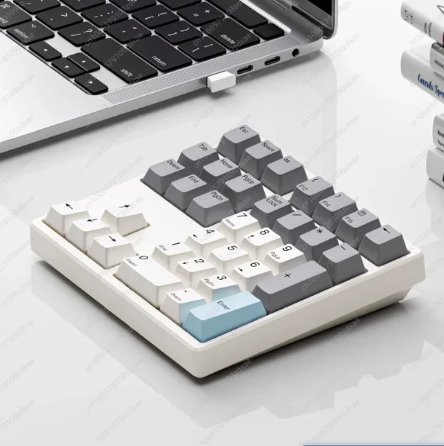 2.4G wireless MF34 keys, digital mechanical, keypad external notebook financial USB keyboard