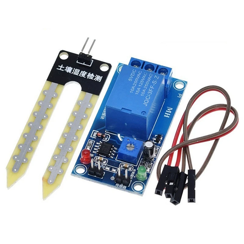 Soil Moisture Sensor Relay Control Module Automatic Watering Of The Humidity Starting Switch