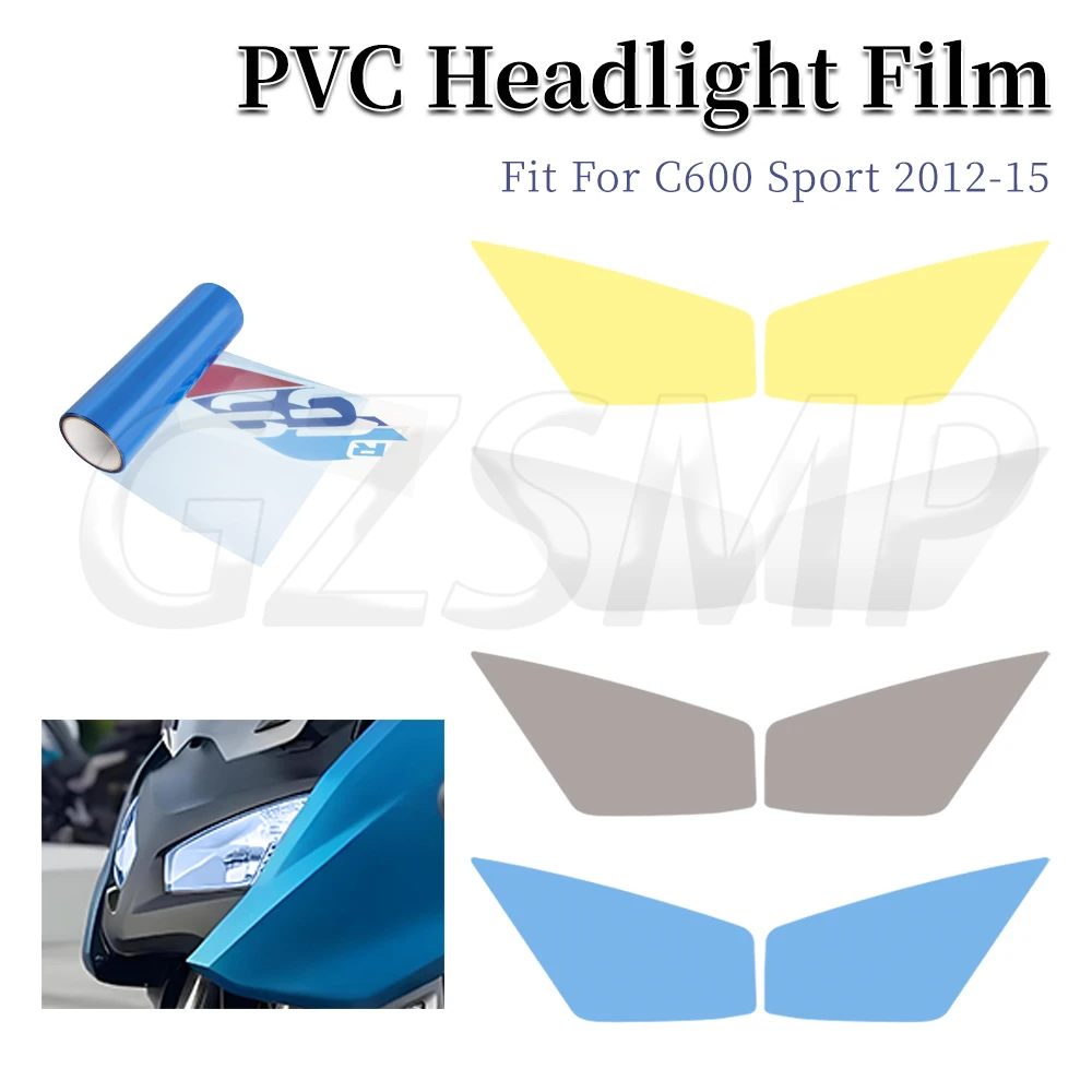 

Motorcycle Headlight Guard Sticker Transparent Anti Scratch Protection Film Decal Fit for C600 SPORT 2012-2015 13 14