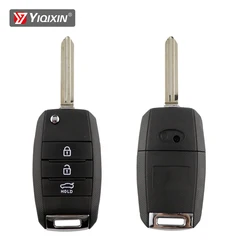 YIQIXIN Flip Remote Car Key Shell For Hyundai Kia K2 K3 K5 Carens Cerato Forte Rio Sorento Ceed Stonic For Hyundai Avante Santa