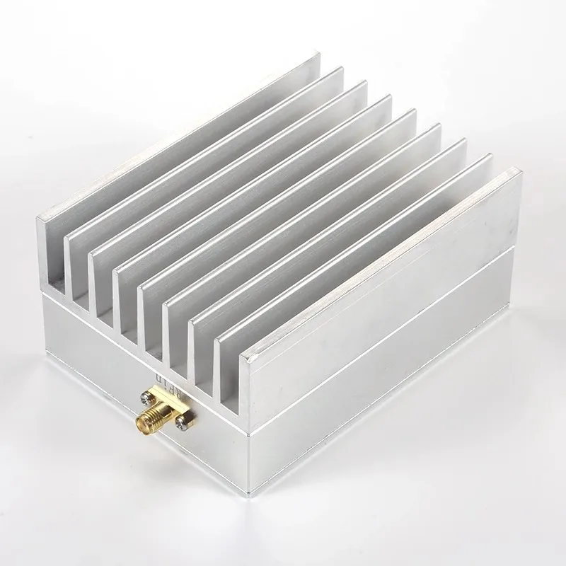 DTMB Digital TV RF Power Amplifier High Linear Class A 4W 45-1100MHz Aluminum Heatsink Signal Booster Module