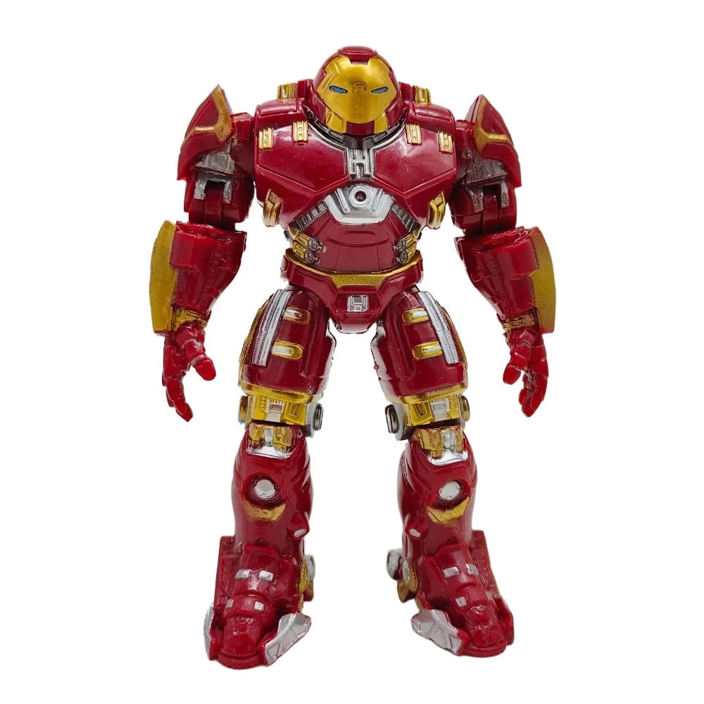 Hulkbuster Ironman Hulk colección de figuras de acción juguetes articulaciones articuladas modelo móvil con luz