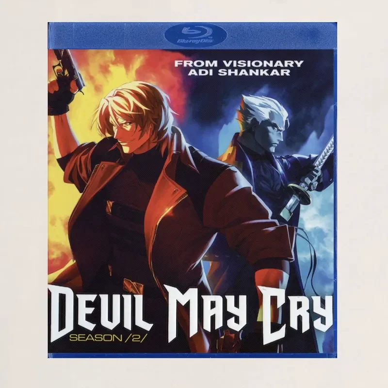 Blu-ray BD Disc Box Devil May Cry New Edition 2 Animated CD Box