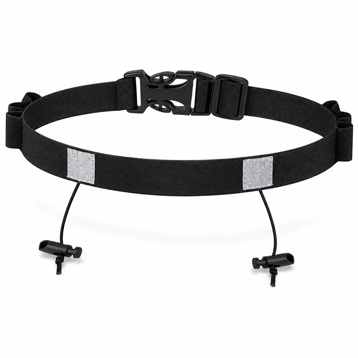 Unisex Outdoor Running Belt, Marathon Race Number Holder Adjustable Elastic Sports Belt, Gym Fitness Workout Waist Accessories
