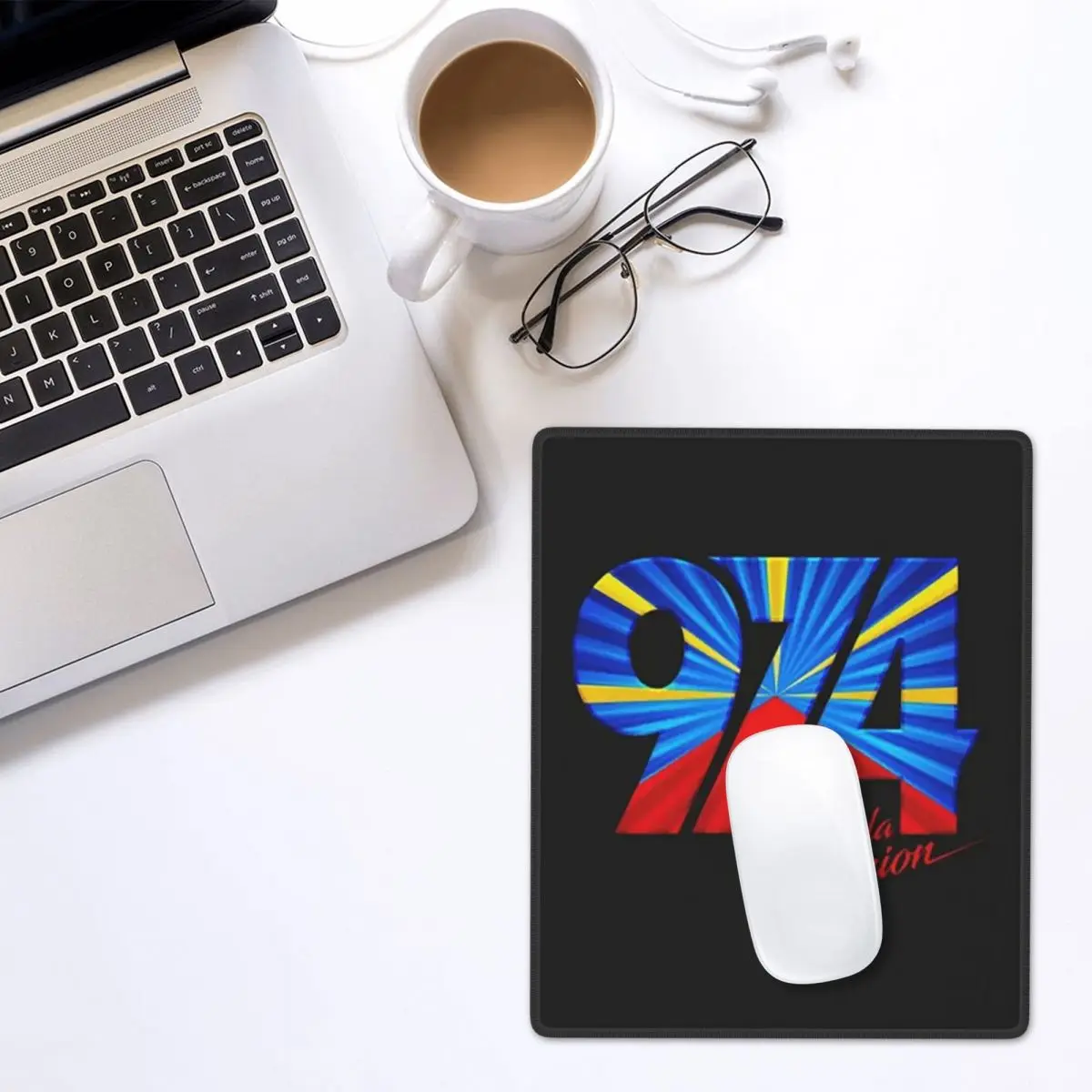 974 Reunion Island Flag Mouse Pad Gamer PC Laptop Mats Keyboard Computer Gaming Office Accessories Desk Mat