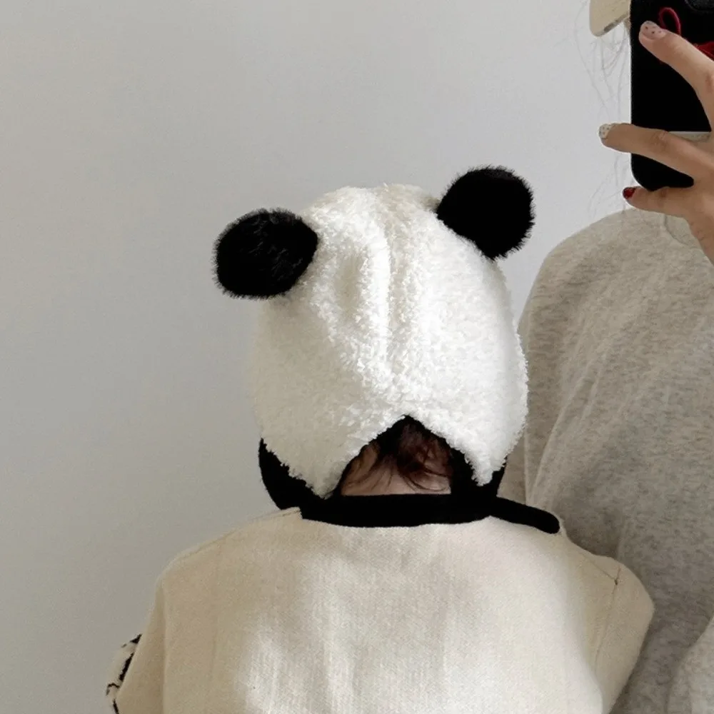 

Cute Cartoon Baby Hat Pig Bear Knitted Hat Korean Style Windproof Ear Protection Hat