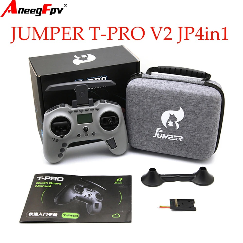 Jumper T-Pro Tpro JP4 IN1 ELRS ExpressLRS Radio Control Hall Gimbals Drones Airplane Multi-protocol Frsky Flysky DSM