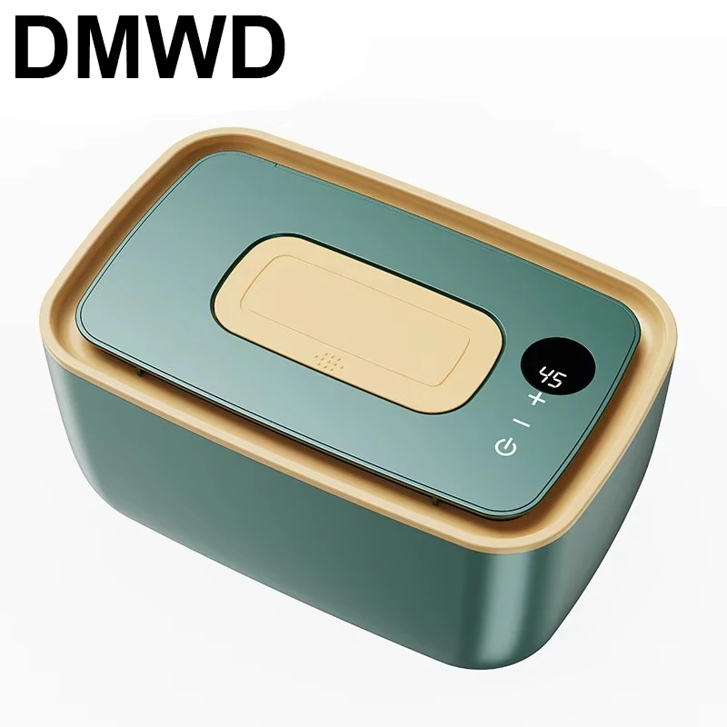 DMWD Electric Baby Wet Tissue Dispenser Paper Case Napkin Heating Storage Box Warmer Temperature Control Thermostat Wipes Heater