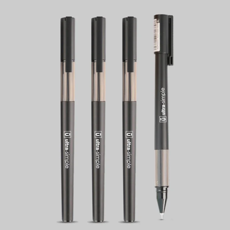 

10PCS M&G AGPA4902 Gel Pen 0.5mm Carbon Black Student Signature Pen