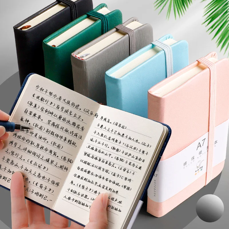 96 Sheets A7 Mini Pocket Notebook Journals Monthly Weekly Daily Planner Study Work To Do Memo Pads Agenda Portable Stationery