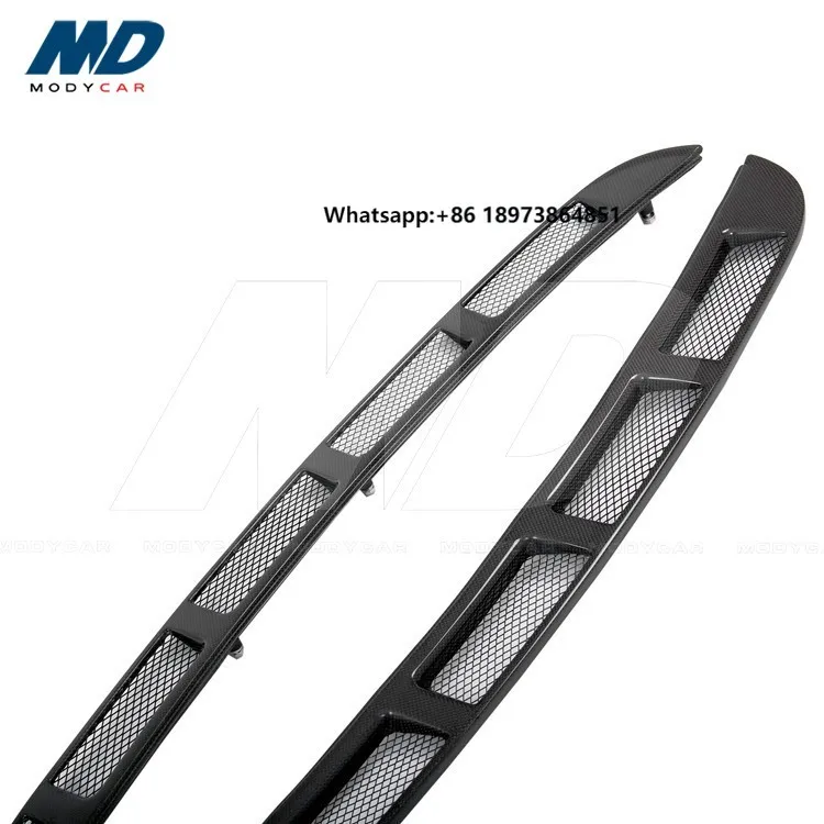 

Carbon Fiber Rear Engine Louvers(Plain Weave) for 2005-2009 Ferrari F430