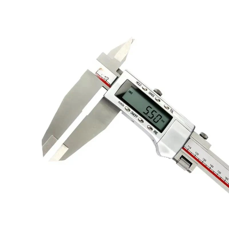 0-500mm Stainless Steel Digital Vernier Caliper Double Blade Electronic Measuring Ruler Thickness Gauge Rangefinder