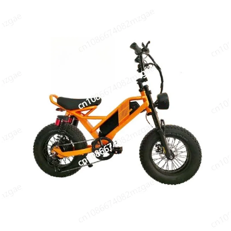 

20-Inch two-wheel electric scooter fat 500W motor 35 kilometers battery life