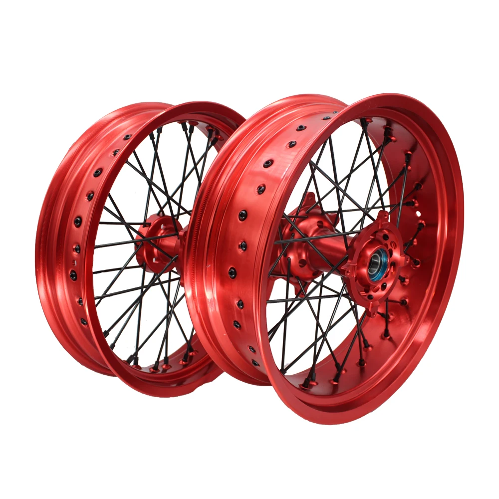 

CRF250 CRF300 Crf450 17 Inch 2023 NEW Moto Supermotard Rims Motorcycle Aluminum Wheels For Honda