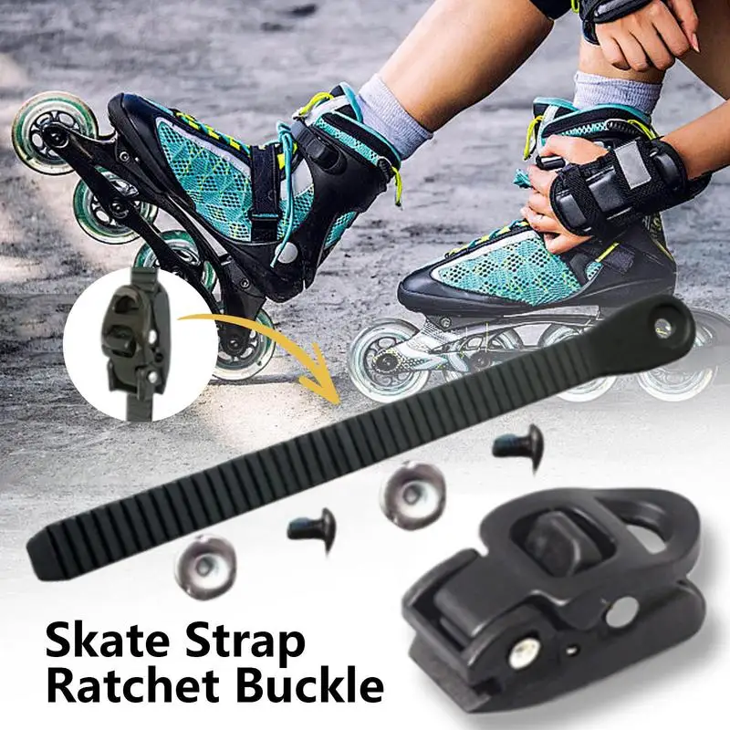 Adjustable Fixed Buckle Skating Shoes Fixed Straps Universal Fixed Straps Buckles with Screws Skates Ski Shoes Accessories