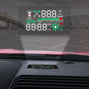 HUD-Head-up-Display für 2015-2023 Ford Mustang Version Dedizierte Bewegung Bildschirm Segura Projektor-Autos Elektronisches Zubehör 10 Hauptverkaufsmeile Leuchtturm für Corsa - №6