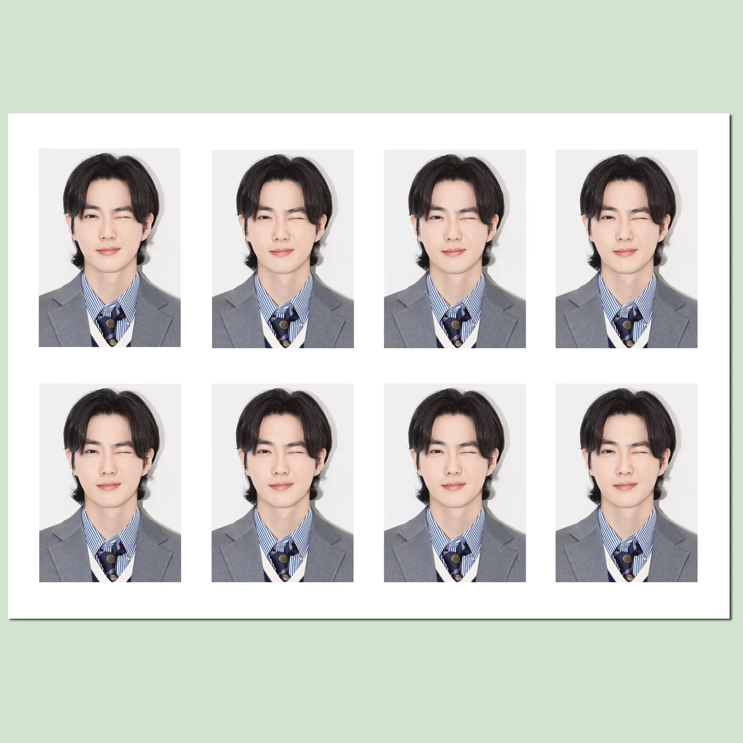 KPOP Photocard New Album Valentine\'s Day at School ID Photo Card LOMO Cards Pictures Fans Gift