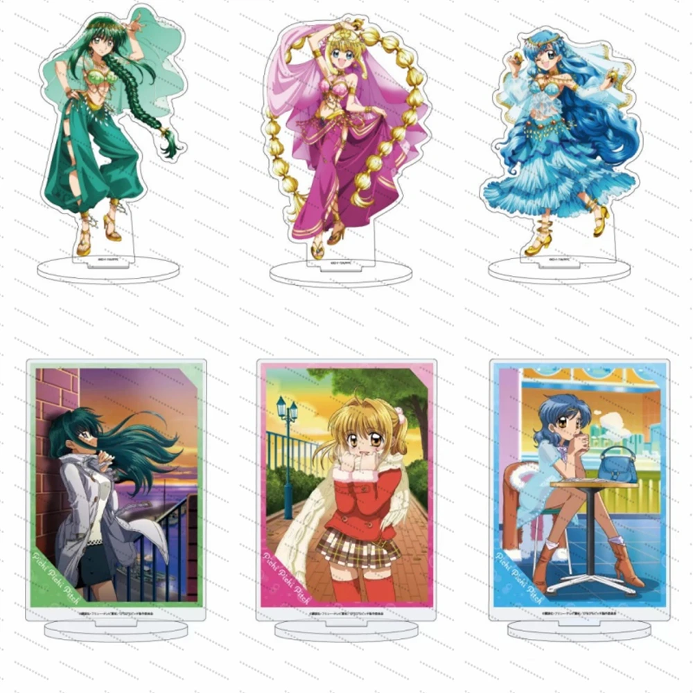 

Anime Mermaid Melody Acrylic standing signs as gifts for friends, desktop ornaments and small presents Fan gift accessories 15CM