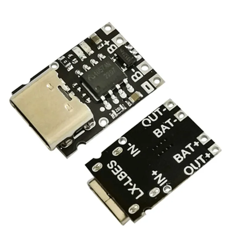 1A 3.7V 4.2V Charger Module Type-C InteIrface With Protection Board Ultra-small Ternary Lithium Battery Charging Board