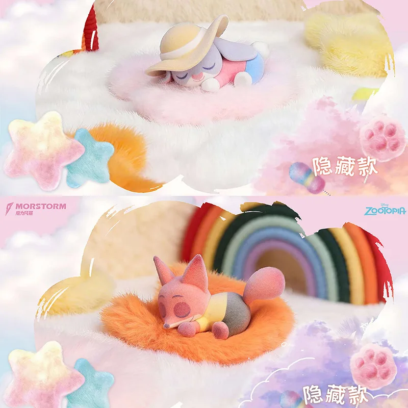 ตุ๊กตาซูโทเปีย 2 ของแท้ กล่องสุ่ม ฟิกเกอร์นิค จูดี้ มิลา ของสะสม ตุ๊กตาตกแต่งบ้าน ของขวัญสำหรับเด็ก