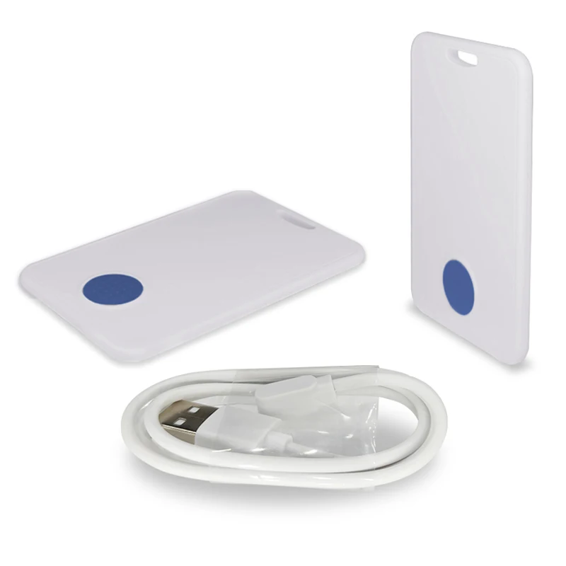 بطاقة منارة رفيعة للغاية مع مقياس تسارع ثلاثي المحاور موقع إنترنت الأشياء iBeacon لإعادة شحن الموقع الداخلي علامة تسويق القرب BLE