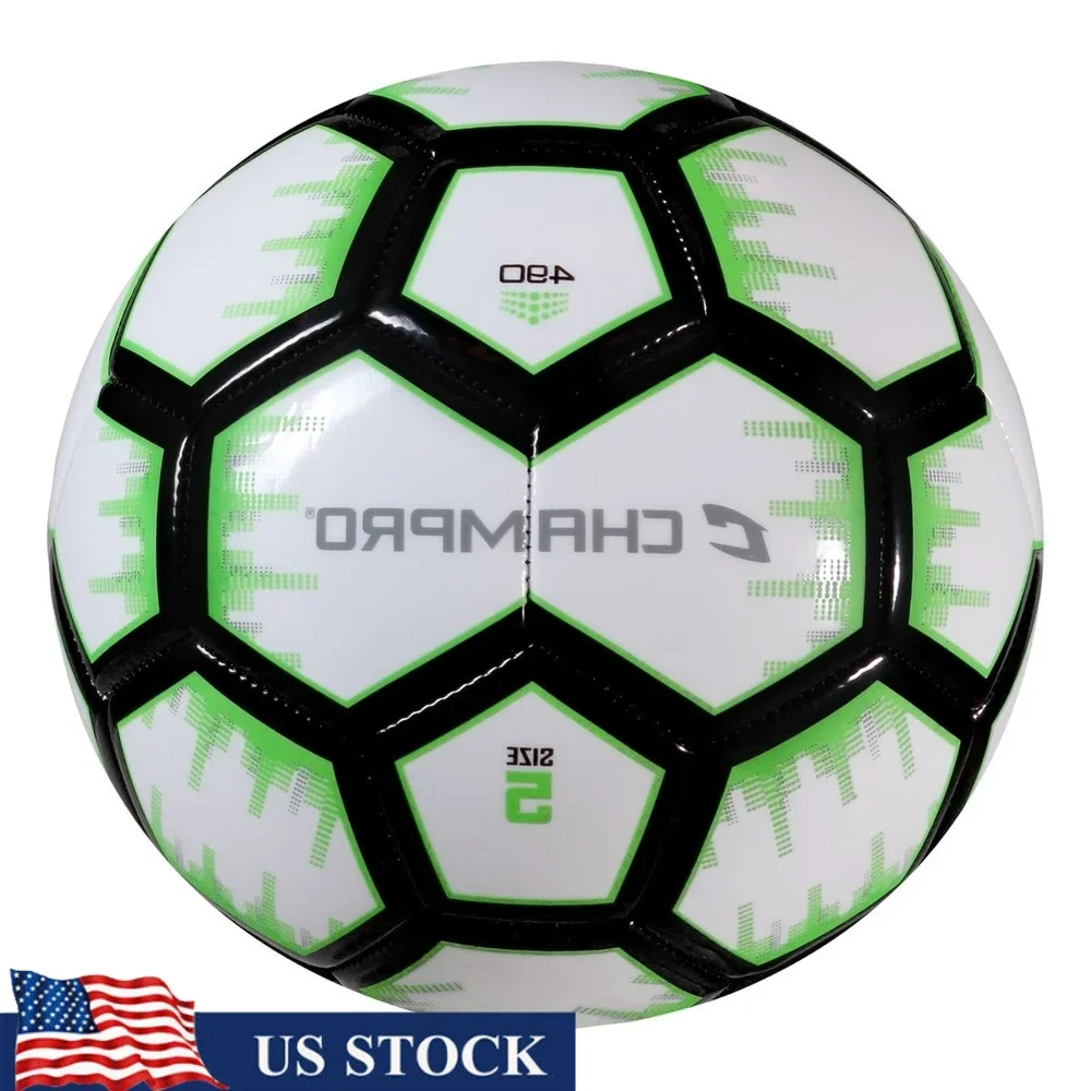 

Durable Soccer Ball Size 3 Youth Practice Shiny Synthetic Leather Machine Stitched Air Lock Butyl Bladder Longevity