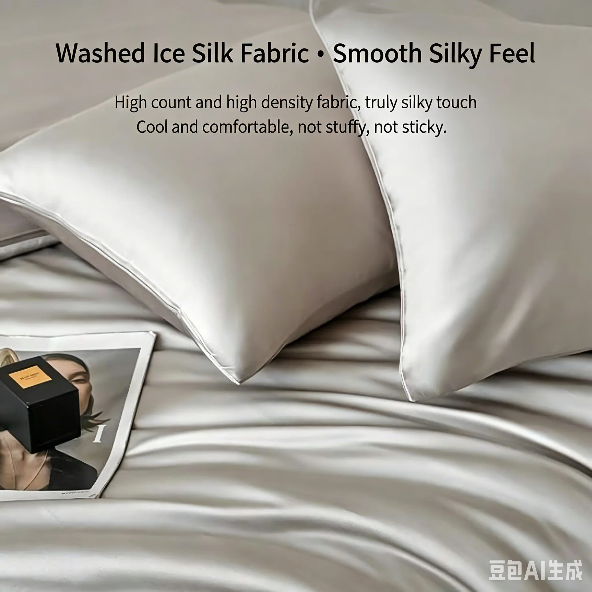 Luxe IJs Zijde Beddengoedset 4 - Silk Sheet Set recensie en prijs