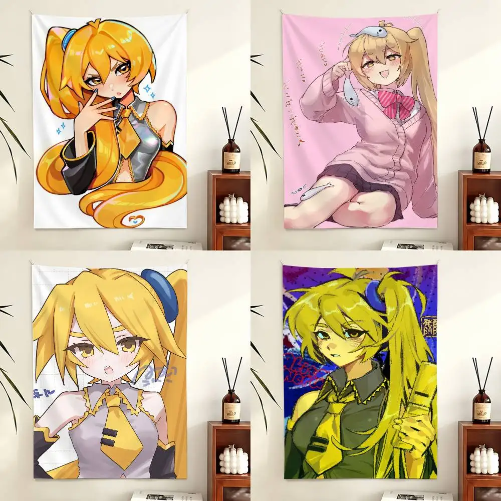 drapeau-de-personnage-vocaloid-a-akita-neru-decorations-d'exterieur-pour-chambres-articles-de-decoration-interieure-decoration