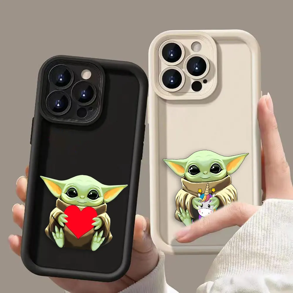 

Cute Boy Baby Yoda Phone Case For Redmi A1 NOTE 13 12 12S 11 11T 10 9 9S 8 7 PRO PLUS 4G 5G Silicone Case Funda Coque Shell Capa