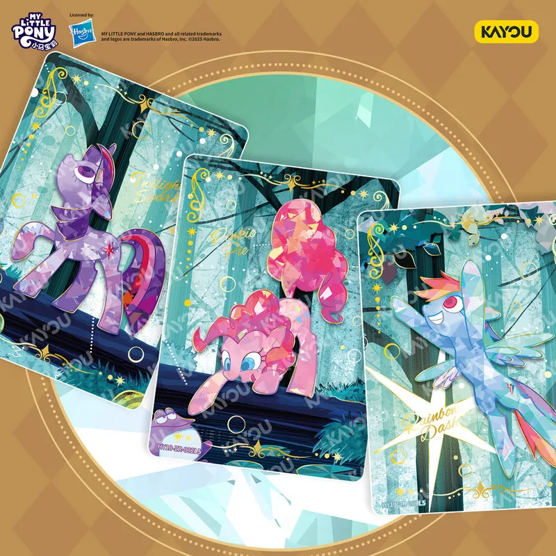 

Коллекционные карточки Kayou My Little Pony, официальный набор, полная коробка: Moon Shine 10-я волна, Fun Shadow 6-я волна, для детей и коллекционеров