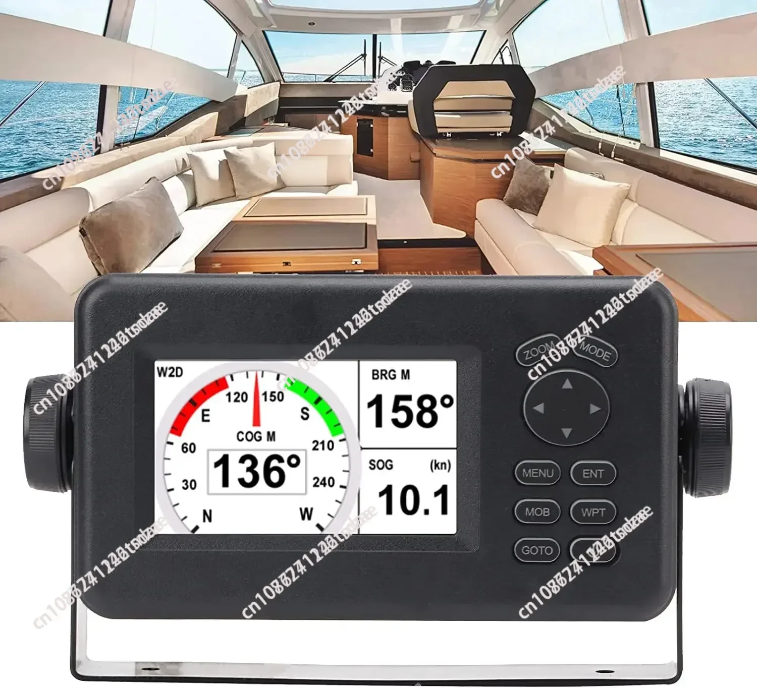 Suitable for  HP-528A HP-528 Class buoy GPS Transponder Combo 4.3 Color LCD Marine Navigator Navigation Locator finder