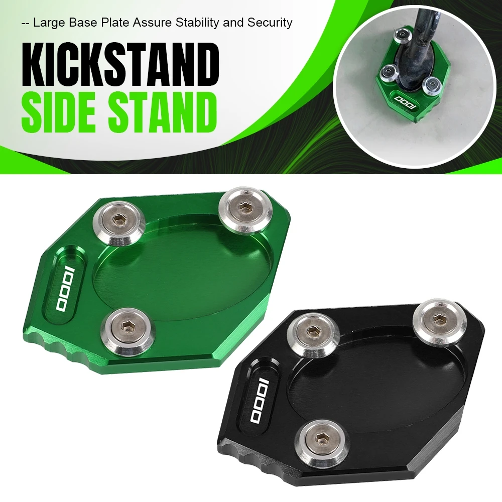 

FOR Kawasaki NINJA 1000 400R Ninja250 ZX250R Ninja 300 ZX300R 2008-2023 Motorcycle Accessories side Stand Enlarge Foot Extension