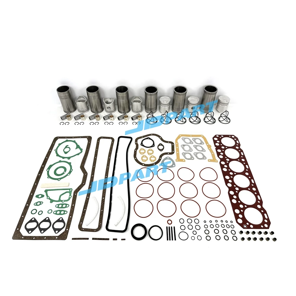 

Cylinder Liner Kit With Gasket Set For Isuzu DA120 Excavator Engine Parts