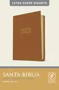 Santa Biblia NTV - Letra Gigante en Café Claro y Letra Roja | Edición Super Fácil de Leer