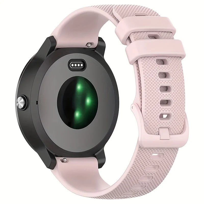 Uhrenarmbänder für Garmin Venu 4/3/2/2s, Silikon, 18 mm, 20 mm, 22 mm, Uhrenarmband für Garmin Vivoactive 6/5/4/3/Forerunner 245 Band