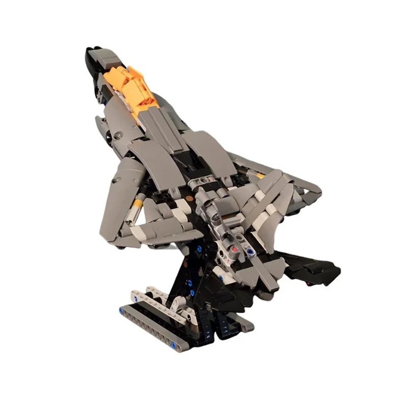 516 pz Moc-42173 Tecnico F22 Raptor Fighter Modello di Costruzione Blocchi di Montaggio Creativo Mattoni Giocattoli Per Bambini presente