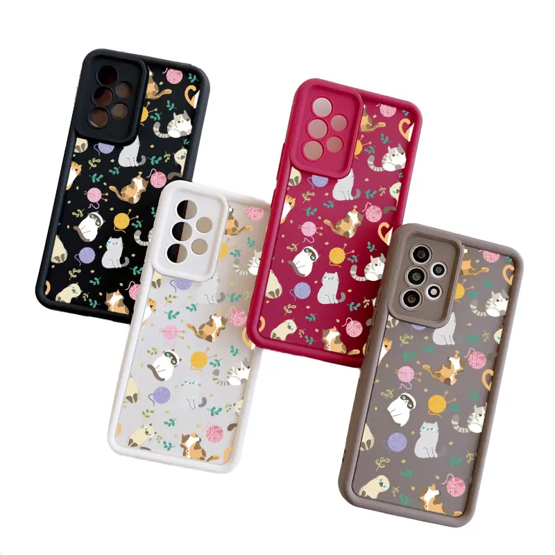 Simple Case for POCO F5 M3 X3 X4 X5 GT Pro for Xiaomi 11 LITE 5G NE Shockproof Anti-drop Soft Cover Coupe Cute Animal