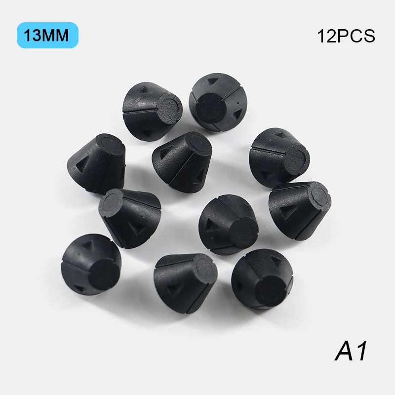 12 Stück schnell zu installierende Fußballs chuh Ersatz Spikes Fußballs chuh Nieten Spikes für alle Standard 5mm Fußballs chuhe mit Gewinde