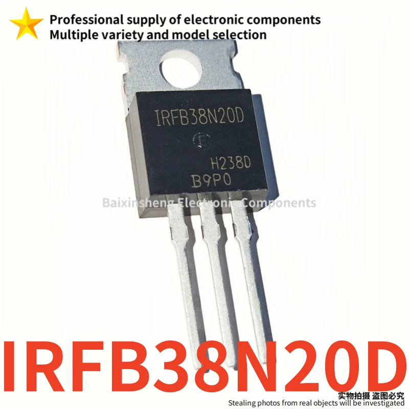 10PCS Original quality IRFB38N20D FB38N20D 200V 43A TO-220 MOSFET