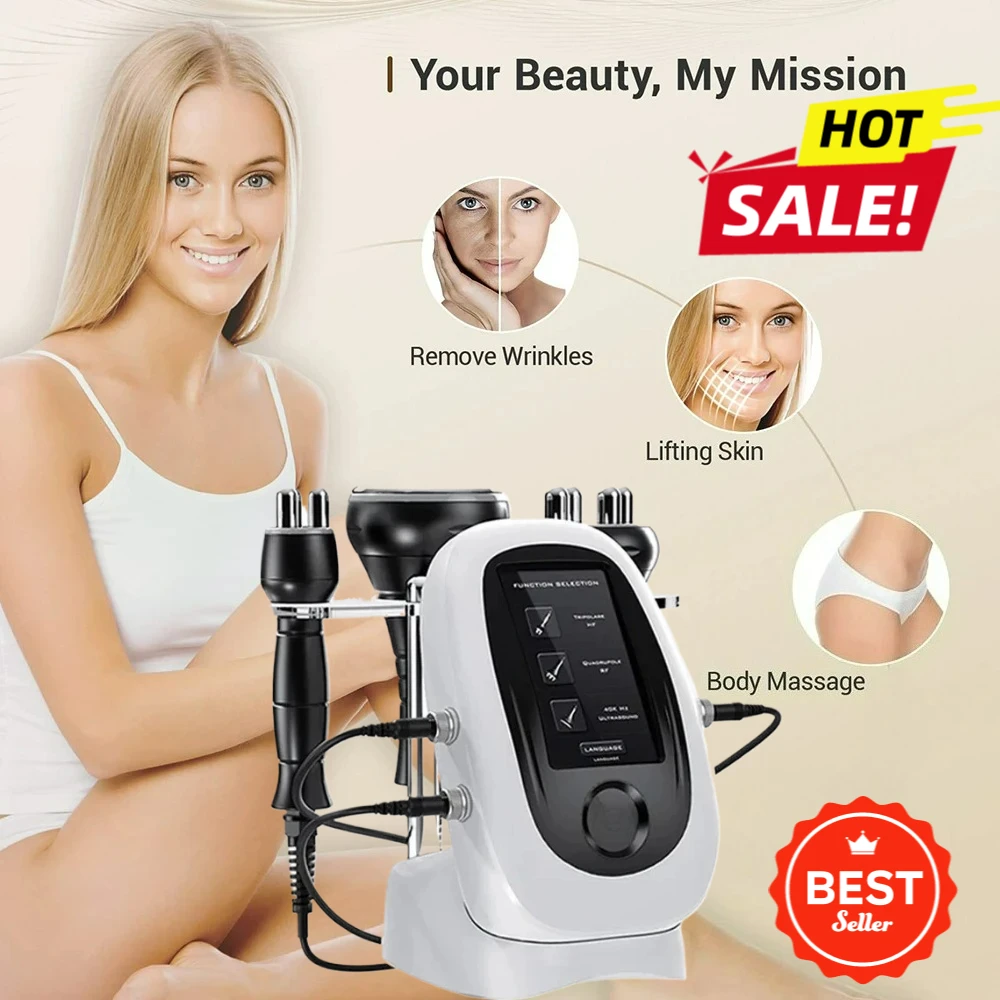 

2026 3 в 1 машина для похудения тела для женщин 80K кавитация RF подтяжка кожи уменьшение жира лечение целлюлита ультразвуковой дом