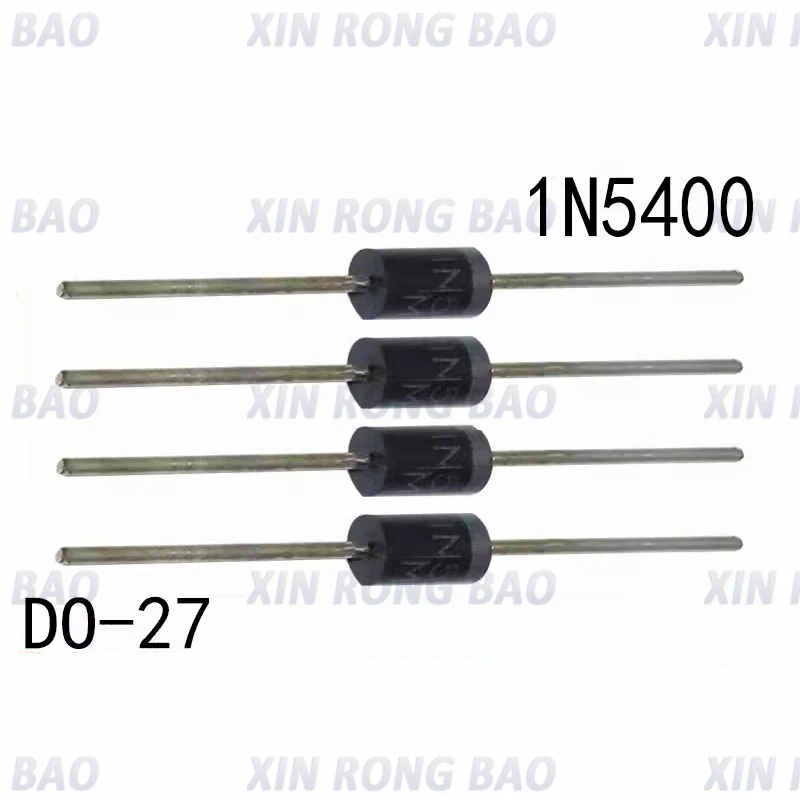 20PCS Rectifier Diode 1N5400 High Quality Rectifier Diode DO-27 New IN5400 3A 50V
