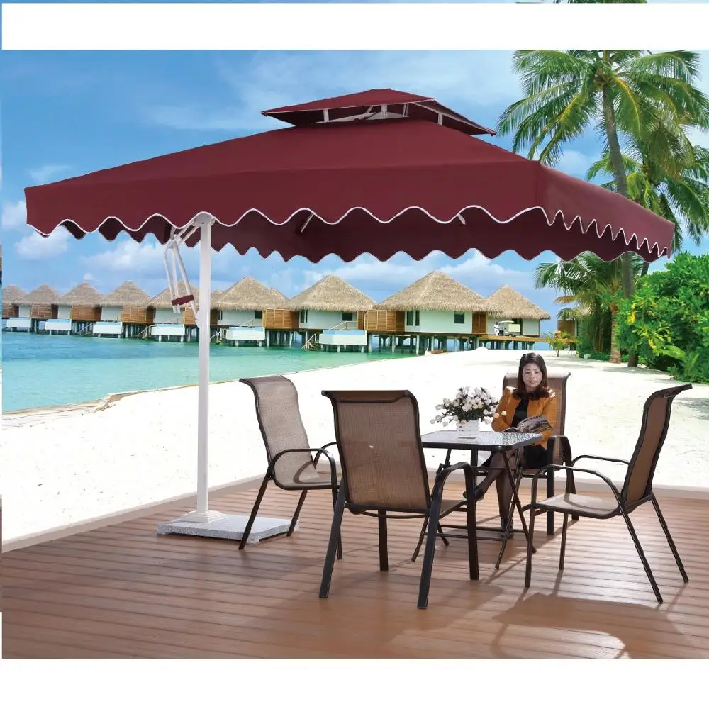 

ATV&UTVHigh Quality Chinese Sun Umbrella Aluminum Frame Commercial Outdoor Umbrella Parasol
