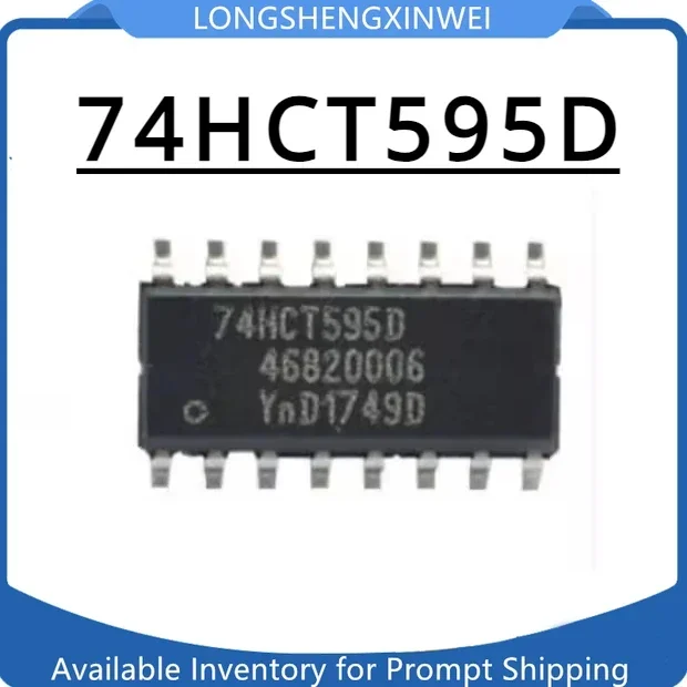 1PCS New Original 74HCT595 74HCT595D Patch SOP16 Shift Register Logic Chip