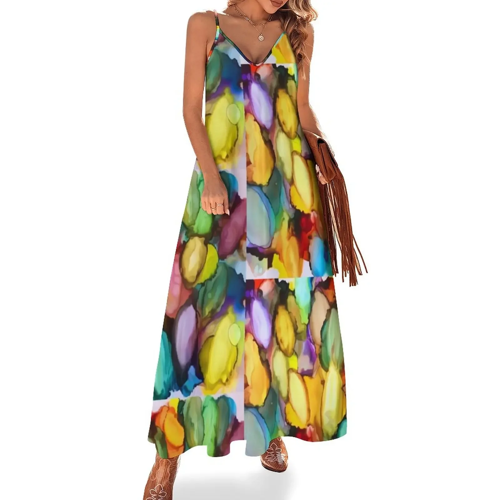

Vibrant Vianne Sleeveless Dress dresses for woman 2025 dress party night Dress
