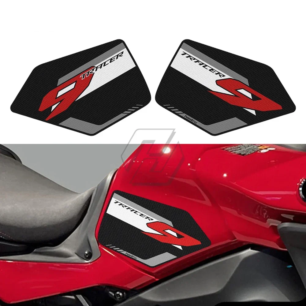 รถจักรยานยนต์อุปกรณ์เสริมด้านข้างถังPadป้องกันเข่าสําหรับYamaha TRACER 9 2021-2022 Applique