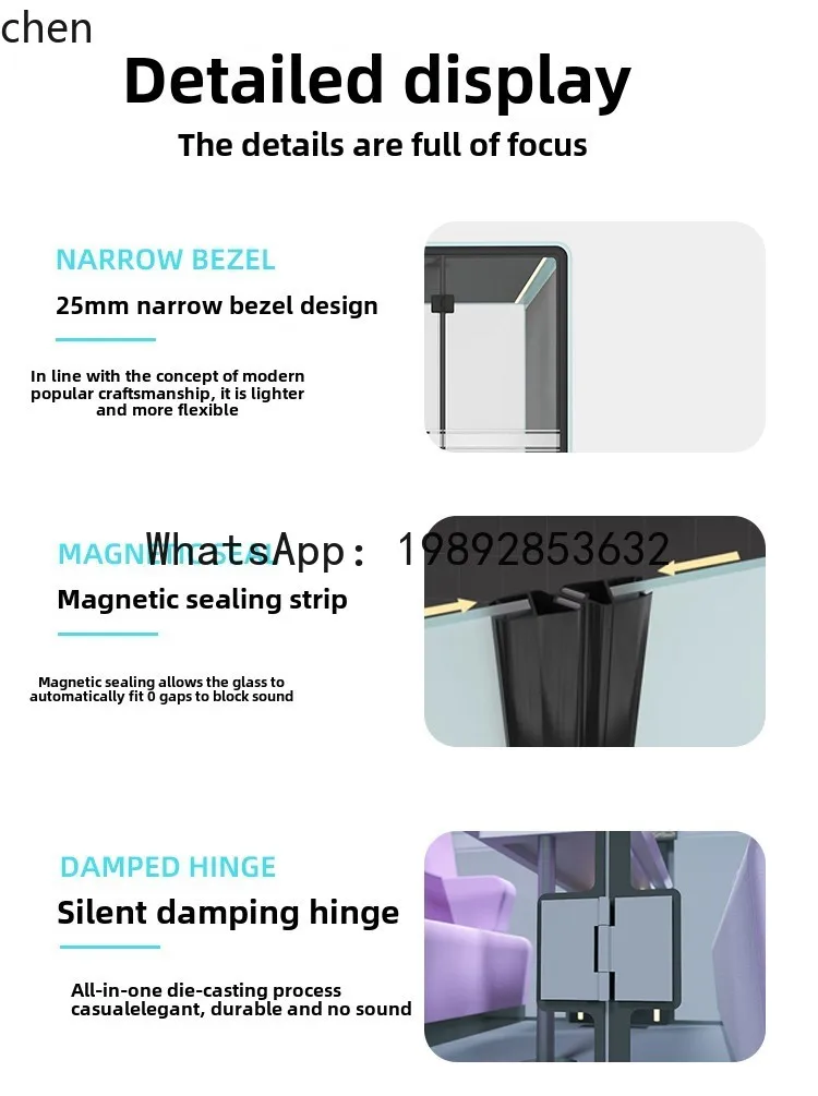 كابينة صامتة لغرفة عازلة للصوت، مقصورة عازلة للصوت للمكتب، كشك هاتف منزلي، كابينة تسجيل الاستوديو المباشرة #5