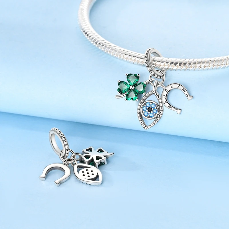 Bestseller 925 Sterling Silber Charms Perlen Anhänger Passend für Original Armband Halskette Charms DIY Damen Mode Schmuckherstellung – Detail 35