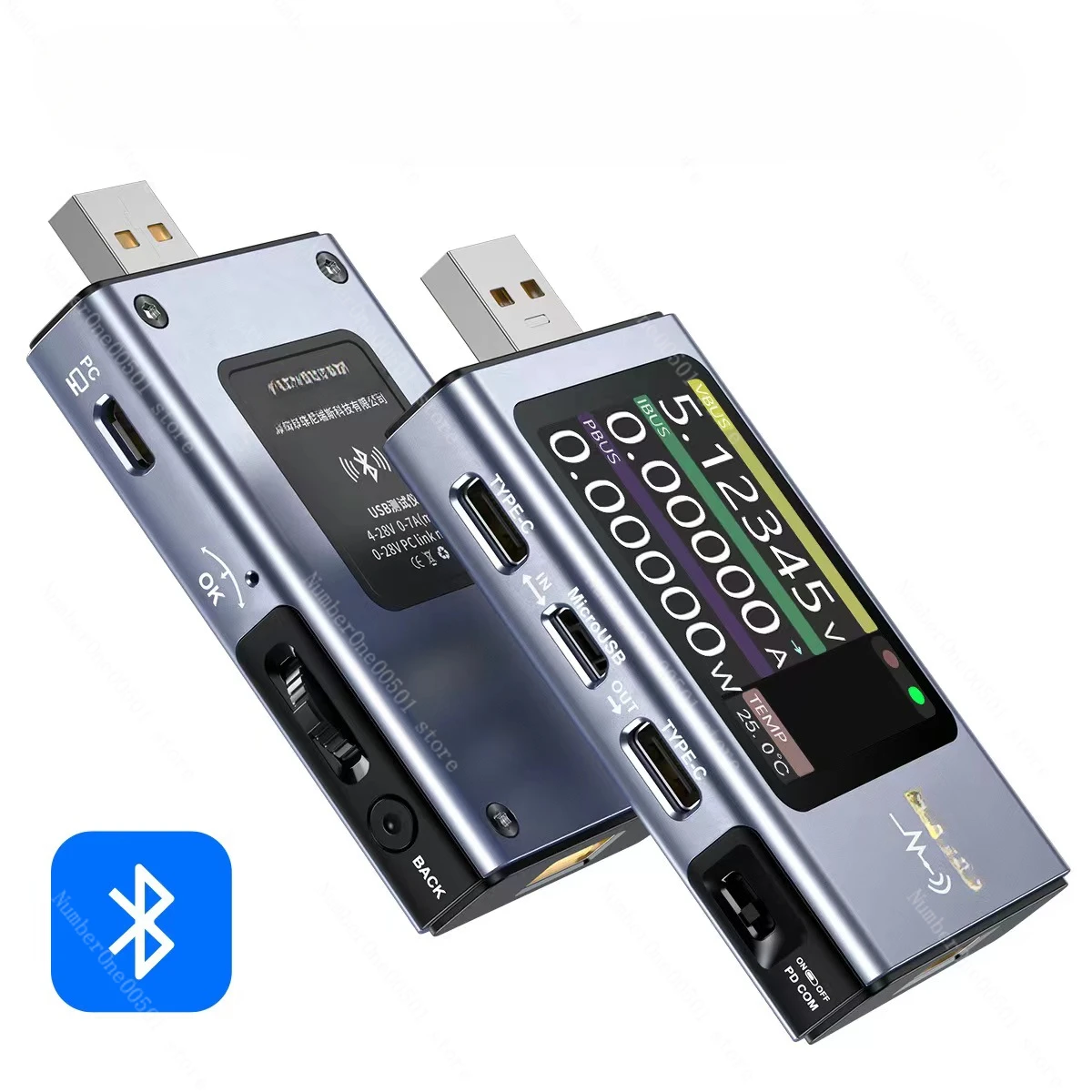 

FNIRSI FNB58 Voltmeter Digital Ammeter Voltage Current Tester USB Type-C QC/PD Decoy Support Multiple Fast Charge Protocal