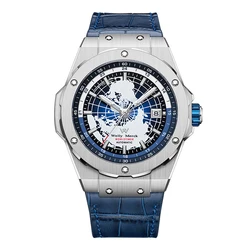 WM Watch High Quality End Luxury Men Watches reloj hombre Business Automatic Mechanical Welly Merck Wrist Watches For Man WM124