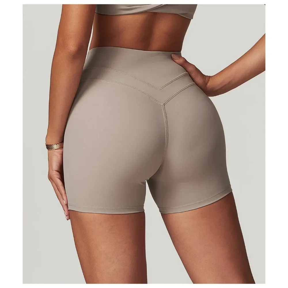 

Women Sports Shorts Yoga Shorts Cycling Yoga Leggings Fitness High Waist Butt Lift Push Up Gym Shorts Women's Workout Yoga Pants